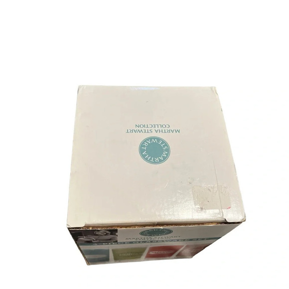 Martha Stewart Set of Four Cocktail Highball Glasses in Box 2010 New Old Stock - Picture 4 of 8